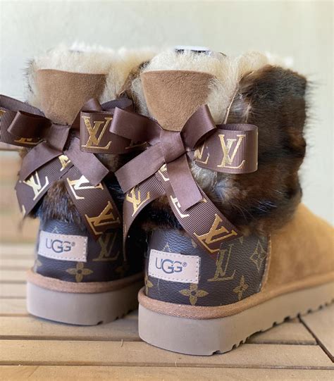 louis vuitton ugg style boots|Louis Vuitton suede boots.